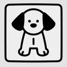 Ai pet portrait generator logo