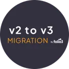 v2 to v3 Migration by Folio3 logo