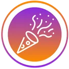 BACKLIP Confetti Effects logo