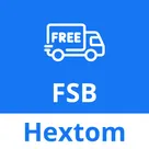 Hextom: Free Shipping Bar logo