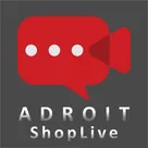 AdroitShopLive: Video Shopping logo