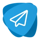 Mega Telegram Button logo