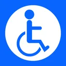 Accessibility &amp; ADA AODA WCAG logo
