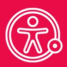 Accessibility Widget | AB logo