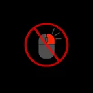 Block right‑click logo