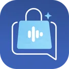 ShopSpeak: AI Voice Assistant logo