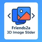 Friends2a Tech 3D Image Slider logo
