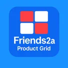 Friends2a Tech Product Grid logo