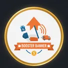 Booster Banner logo