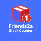Friends2a Stock Counter logo