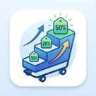 Simple Tiered Discount logo