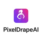 PixelDrapeAI ‑ Virtual Try‑On logo