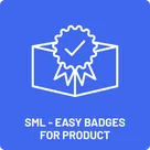 Easy badges for Product logo