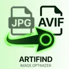 Artifind: WEBP Image Optimizer logo