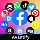 Avantify: Social Media Icons logo