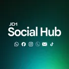 Social Hub WhatsApp button + 8 logo