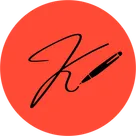 Kunden Handwritten Letter logo