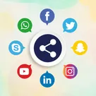 SocialClick: Buttons &amp; Widgets logo