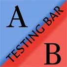 A/B Test banner bar logo