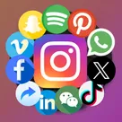 Helpy Social Media Icons logo