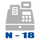 MrejaNet: N‑18 Light Mode logo