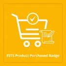 Ests Product Purchased Badge logo