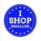 Shop Smaller ‑ Free Sticker logo