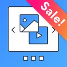 Image + Video Slider by POWR logo