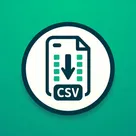 Download as CSV logo