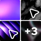 Animated BG: Glitch &amp; Dark logo