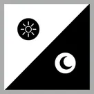 Dark and Light Mode logo