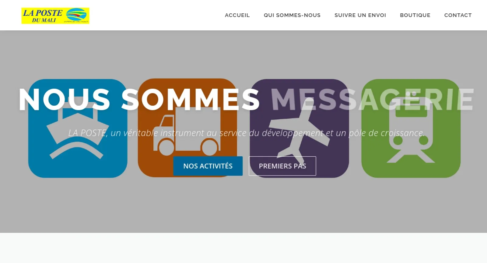 La poste du Mali