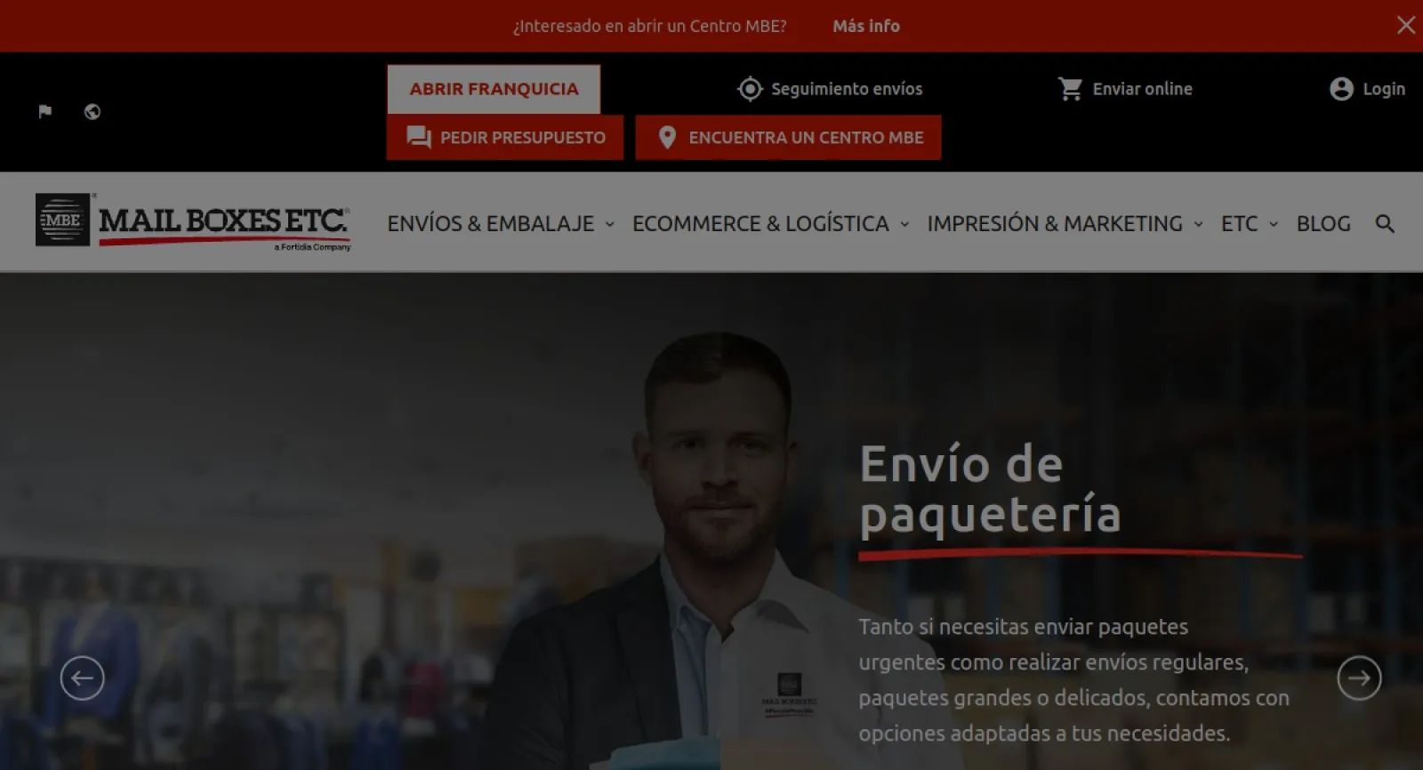 Mail Boxes Etc (MBE)