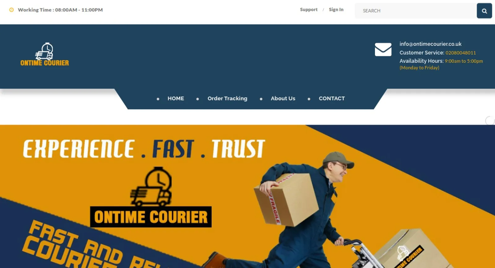 On Time Courier