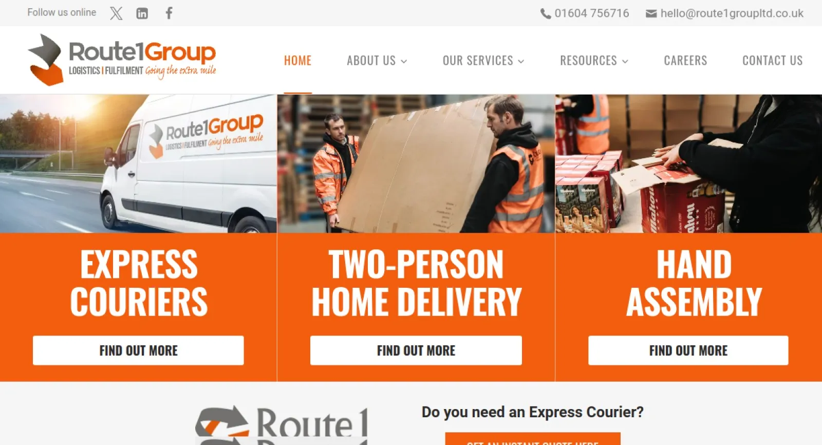 Route 1 Fulfilment
