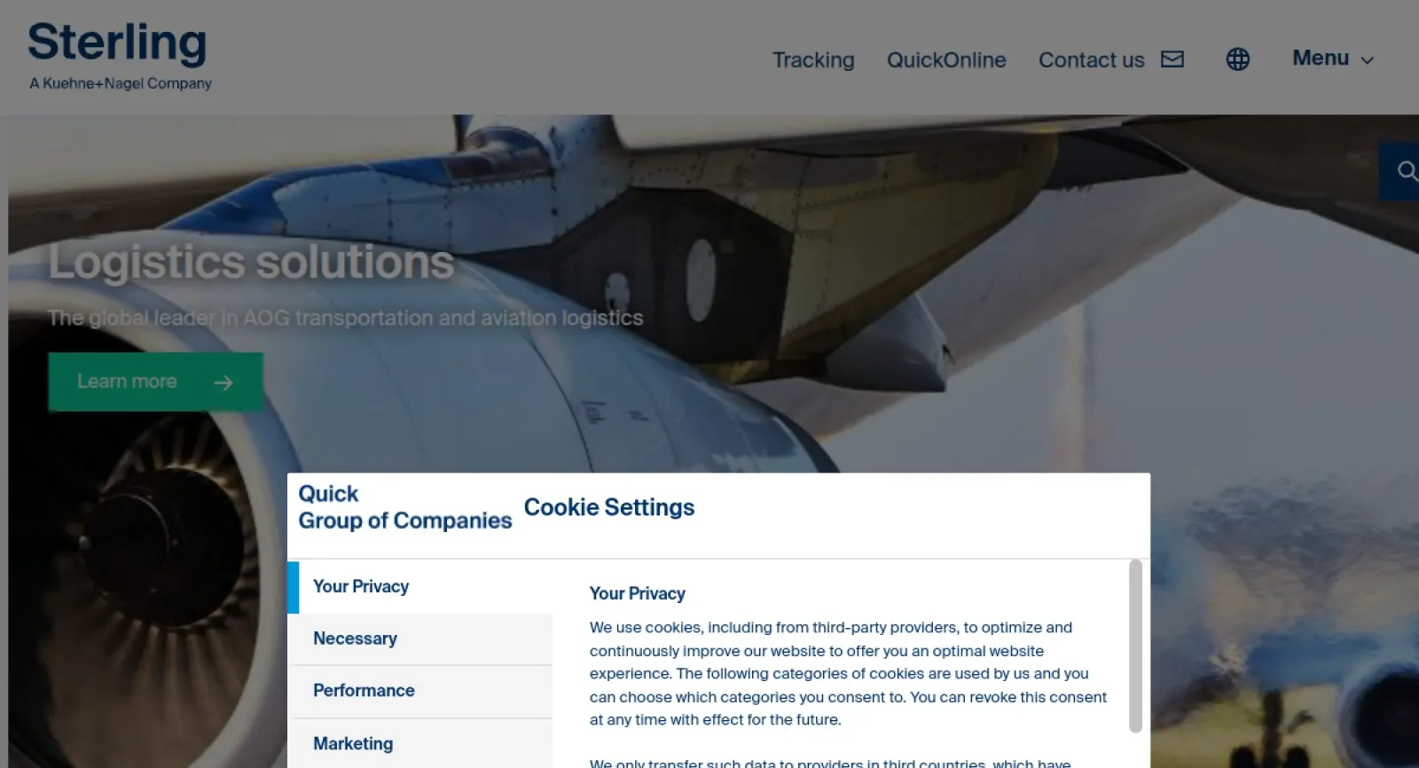 Sterling Global Aviation Logistics