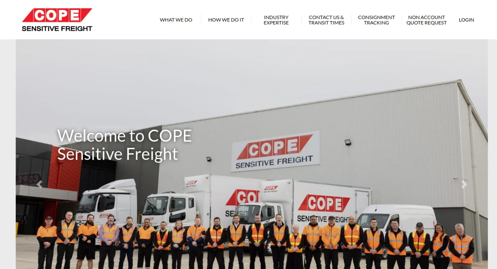 COPE Sensitive Freight