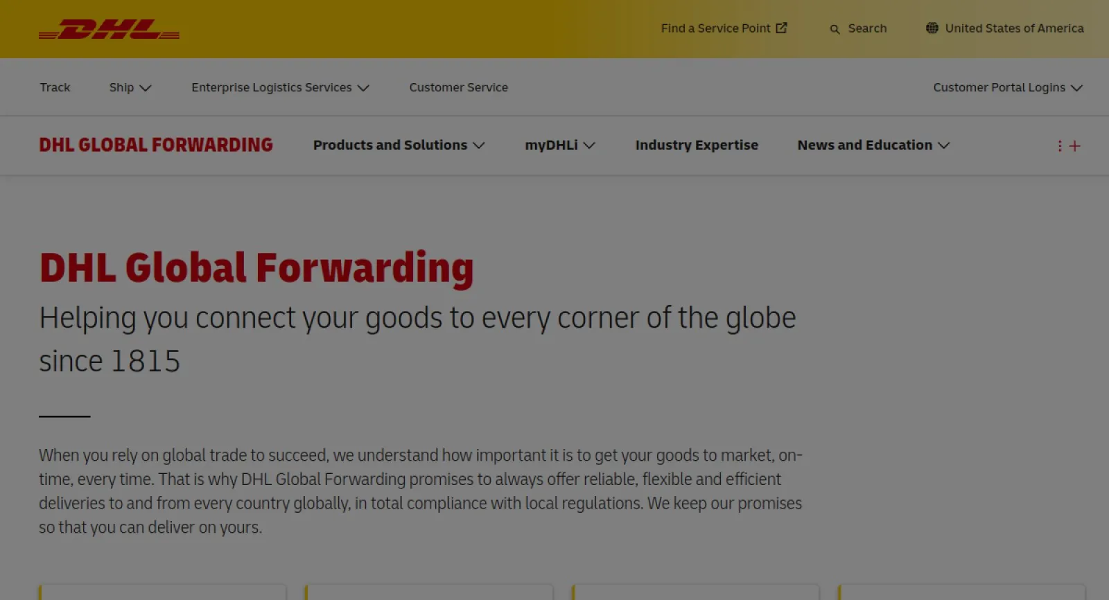 DHL Global Forwarding