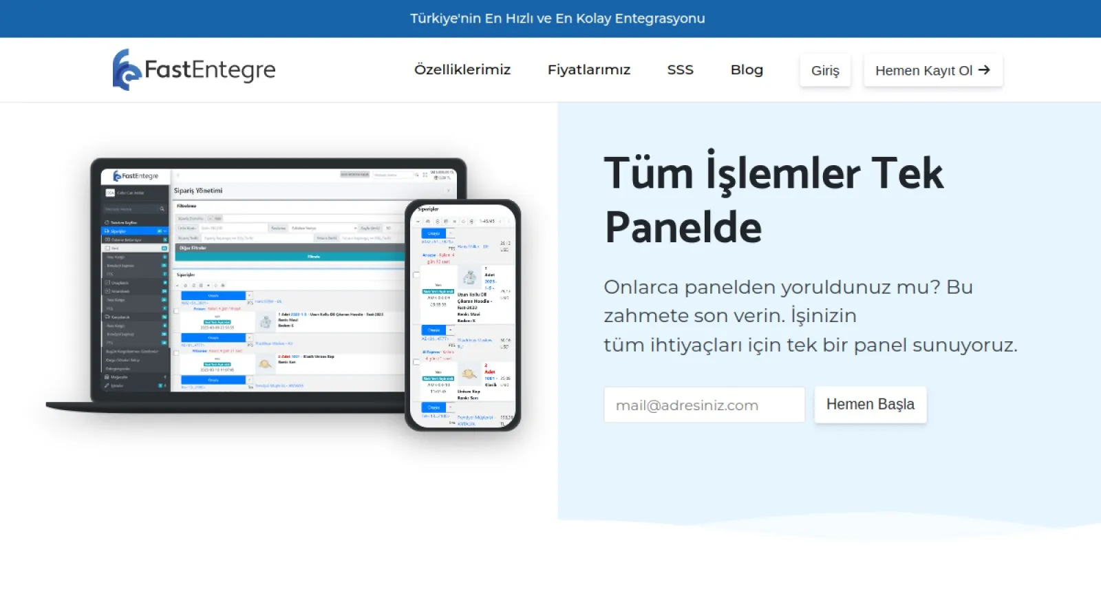 FastEntegre Shipment