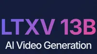 LTXV 13B open-source model  logo