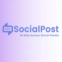 SocialPost AI logo