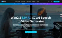 Wan2.2 S2V AI: S2VAI Speech to Vide logo