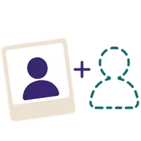 Add Person to Photo logo