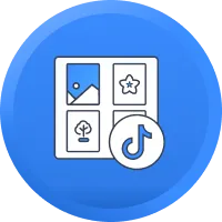 TikTok Feed by POWR logo