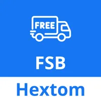 Hextom: Free Shipping Bar logo