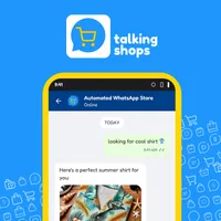 Talking Shops: WhatsApp Hub logo