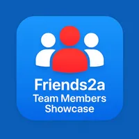 Friends2a Team Member Showcase logo