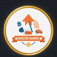 Booster Banner logo