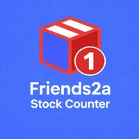 Friends2a Stock Counter logo