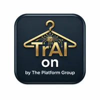 TrAI On: AI Try‑on logo